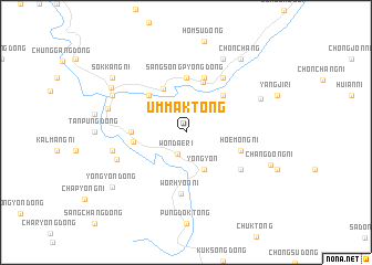 map of Ŭmmak-tong