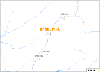 map of Umm al ‘Iyāl