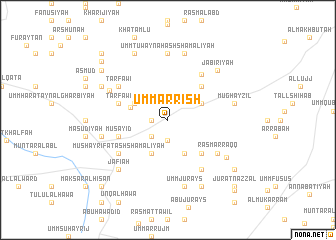 map of Umm ar Rīsh