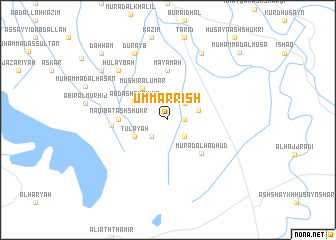 map of Umm ar Rīsh