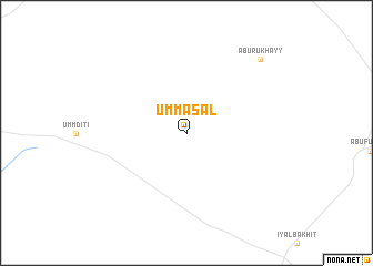 map of Umm ‘Asal
