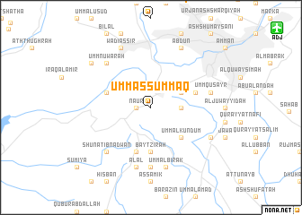 map of Umm as Summāq