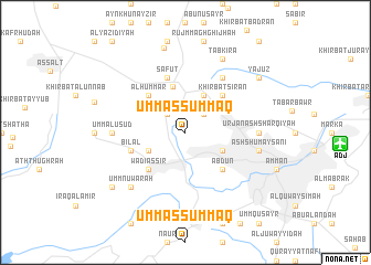 map of Umm as Summāq