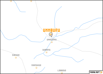 map of Umm Buru