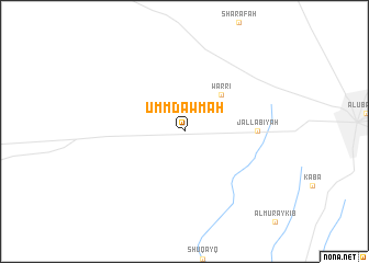 map of Umm Dawmah