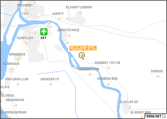 map of Umm Dawm