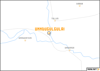 map of Umm Dugulgulai