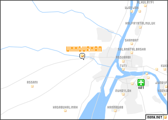 map of Umm Durmān