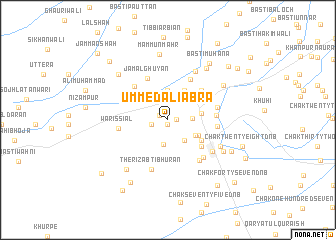 map of Ummed Ali Abra