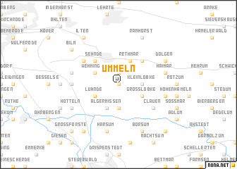 map of Ummeln