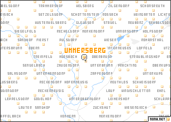 map of Ummersberg