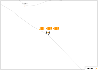 map of Umm Hashāb
