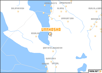 map of Umm Hasha