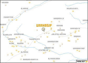 map of Umm Hasif
