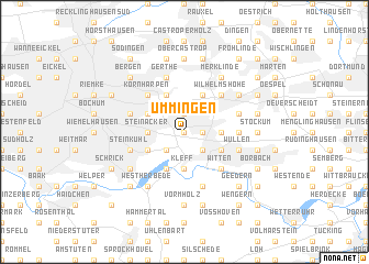 map of Ümmingen