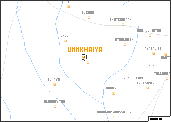 map of Umm Khaiya