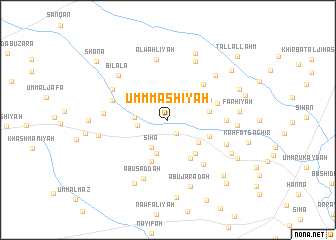 map of Umm Ma‘shīyah
