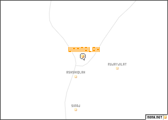 map of Umm Nālah