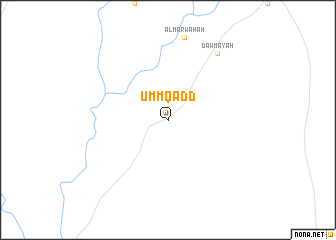 map of Umm Qadd