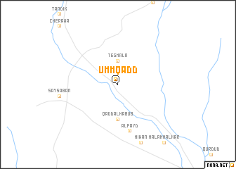 map of Umm Qadd