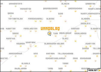 map of Umm Qalaq