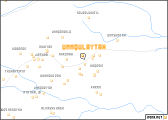 map of Umm Qulayţah