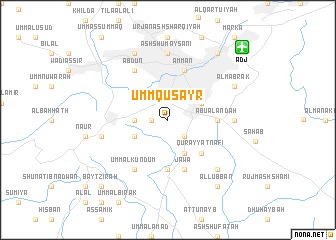 map of Umm Quşayr