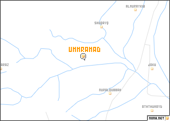 map of Umm Ramād