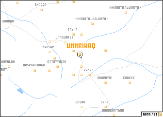 map of Umm Riwāq