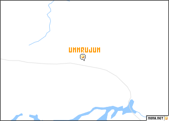 map of Umm Rujūm