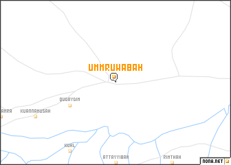 map of Umm Ruwābah