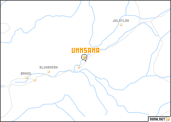 map of Umm Samāʼ