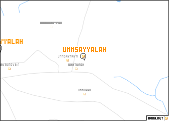 map of Umm Sayyālah