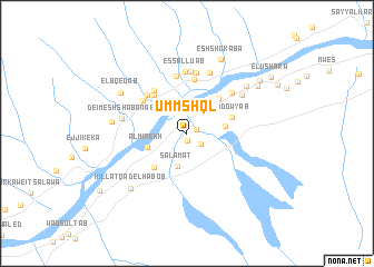 map of Umm Shql