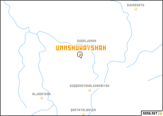 map of Umm Shuwayshah