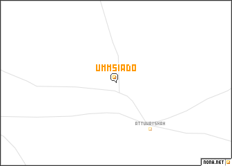 map of Umm Siado