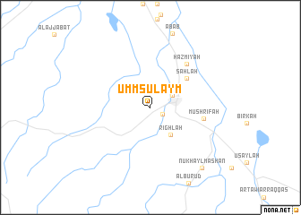 map of Umm Sulaym