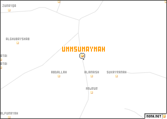 map of Umm Sumaymah