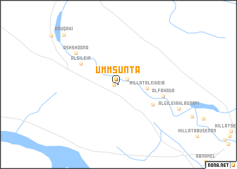 map of Umm Sunta