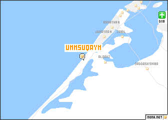 map of Umm Suqaym