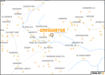 map of Umm Suwaydāʼ