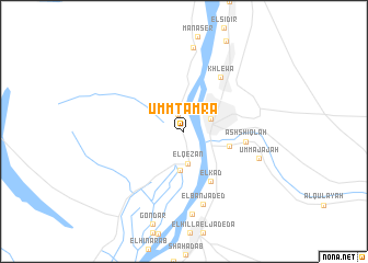 map of Umm Tamra