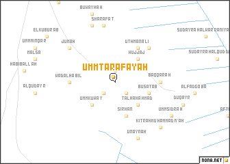 map of Umm Ţarafāyah