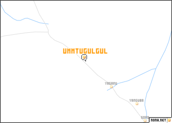 map of Umm Tugulgul