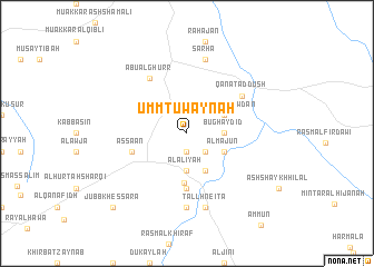 map of Umm Tuwaynah