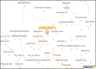 map of Umm Umayl