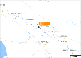 map of Umm ‘Usharah