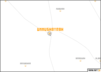 map of Umm ‘Ushayrah
