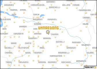 map of Ŭmnae-dong