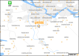 map of Ŭmnae